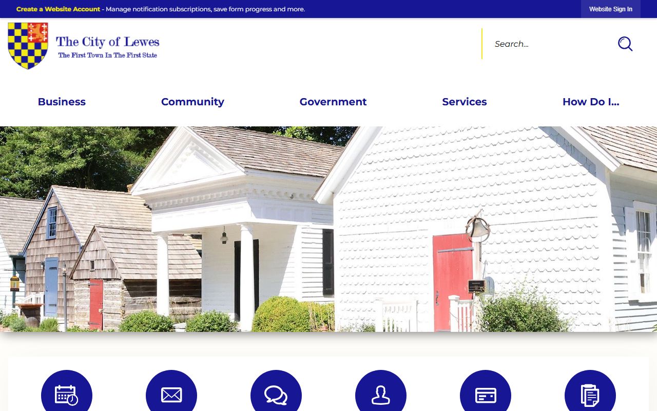 Lewes Police Department page for Lewes Jail Mugshots