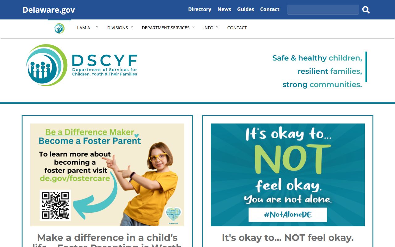 Delaware Division of Youth Rehabilitative Services on juvenile jail mugshots